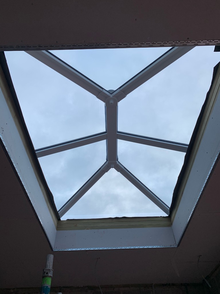 Roof lantern from below
