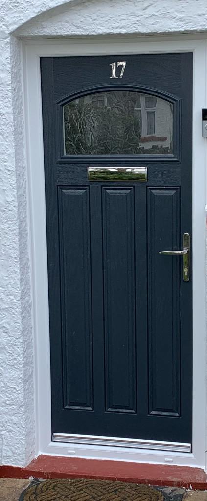 Composite door installation